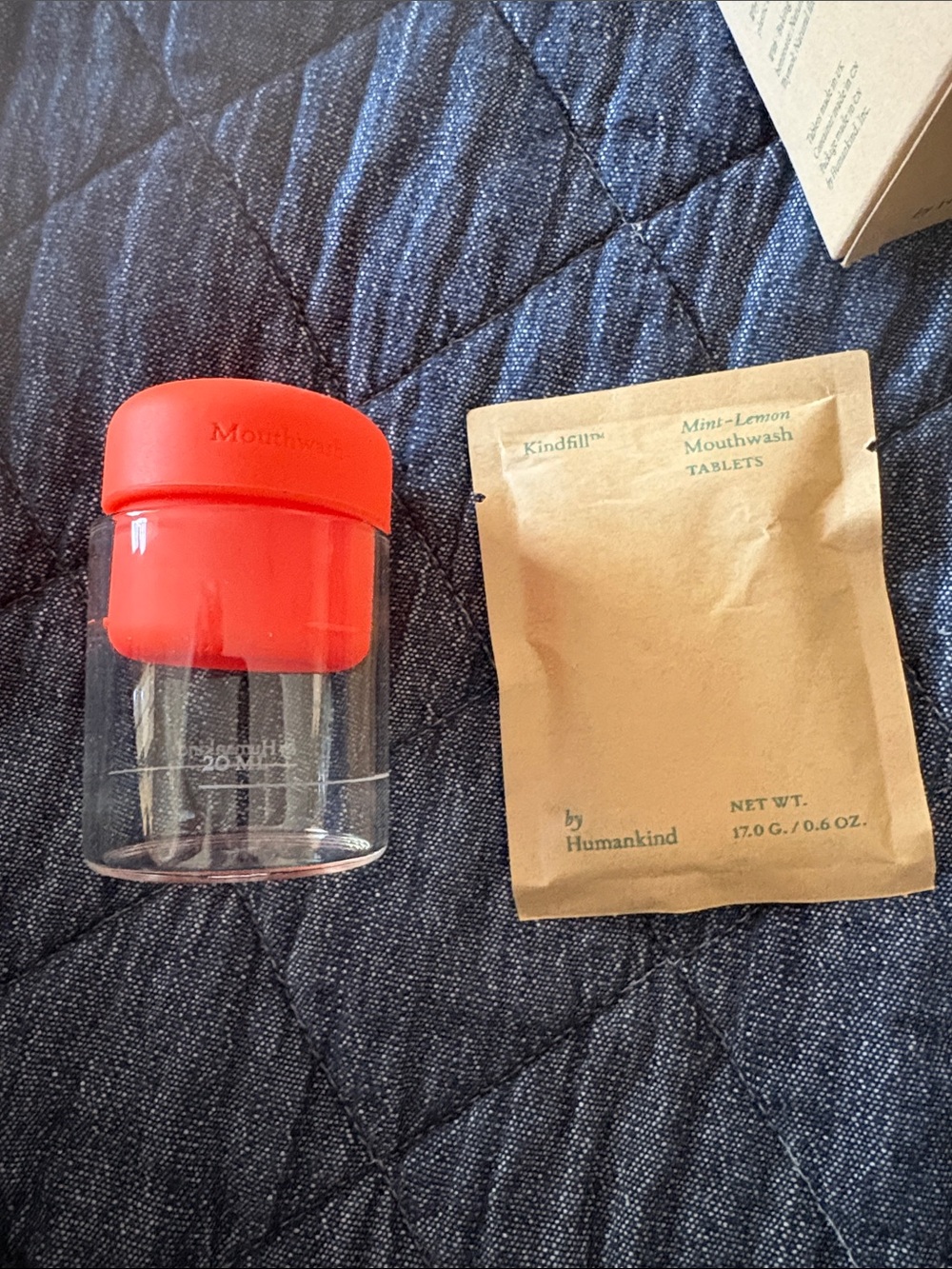 Humankind Mouthwash Set — Beige Packaging with Green Text